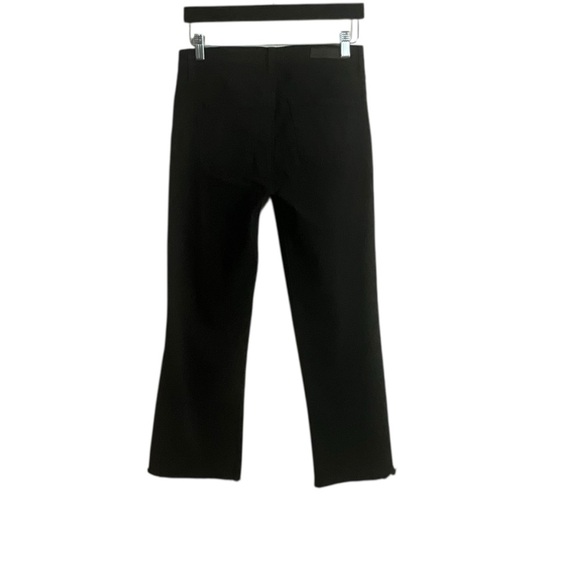 GRLFRND Joan Crop Flare Jeans in the Color Black Magic Woman - Picture 8 of 14